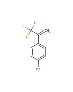 Astatech 1-BROMO-4-(3,3,3-TRIFLUOROPROP-1-EN-2-YL)BENZENE, 95.00% Purity, 1G